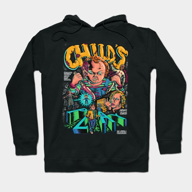 Child's Play Chucky Hoodie by halilkarasu